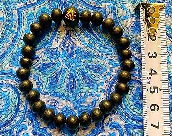 金運爆上げ 8mmヘマタイト鉱石 主玉 四神9mmお念珠 奈良生駒